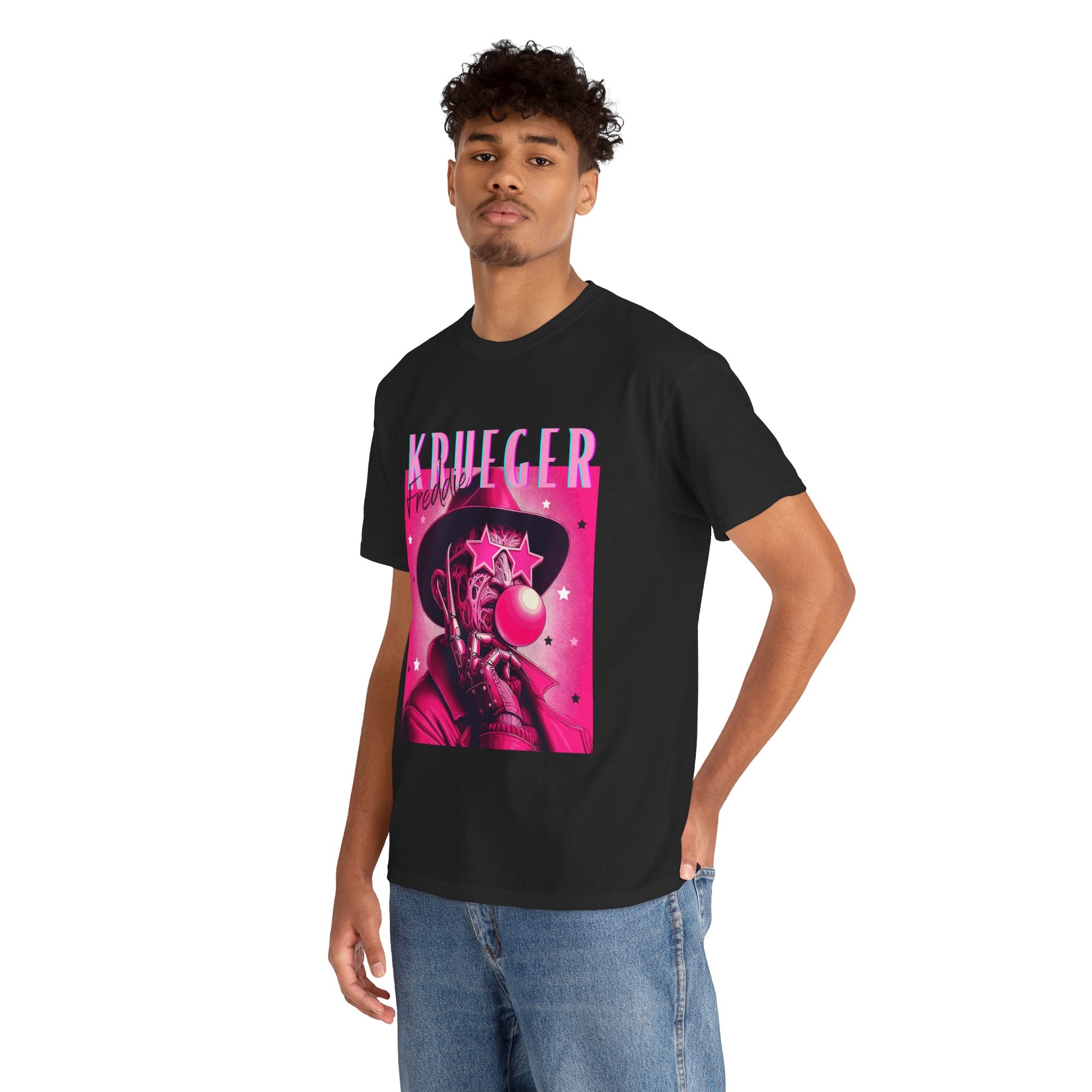 Freddie Kruger, Horror Graphic Tee, Unisex Cotton Shirt, Halloween Costume, Horror Movie Gift, Spooky T-Shirt, Horror Fan Apparel