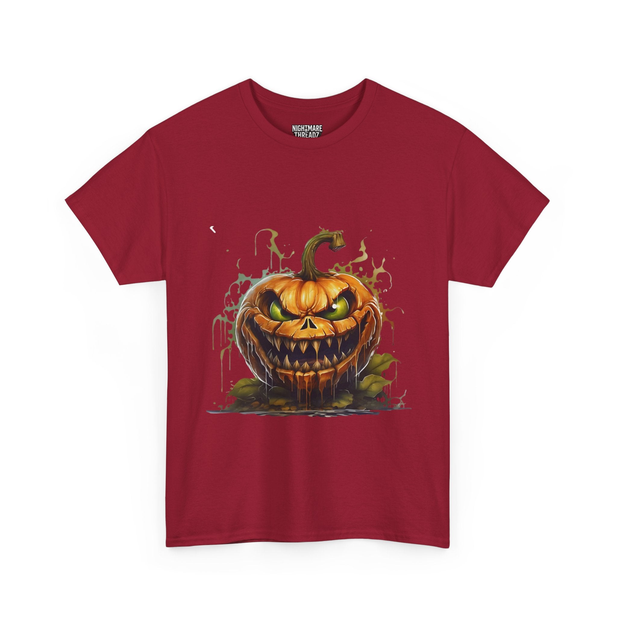 Spooky Pumpkin, Horror Graphic Tee, Unisex Cotton Shirt, Halloween Costume, Horror Movie Gift, Spooky T-Shirt, Horror Fan Apparel