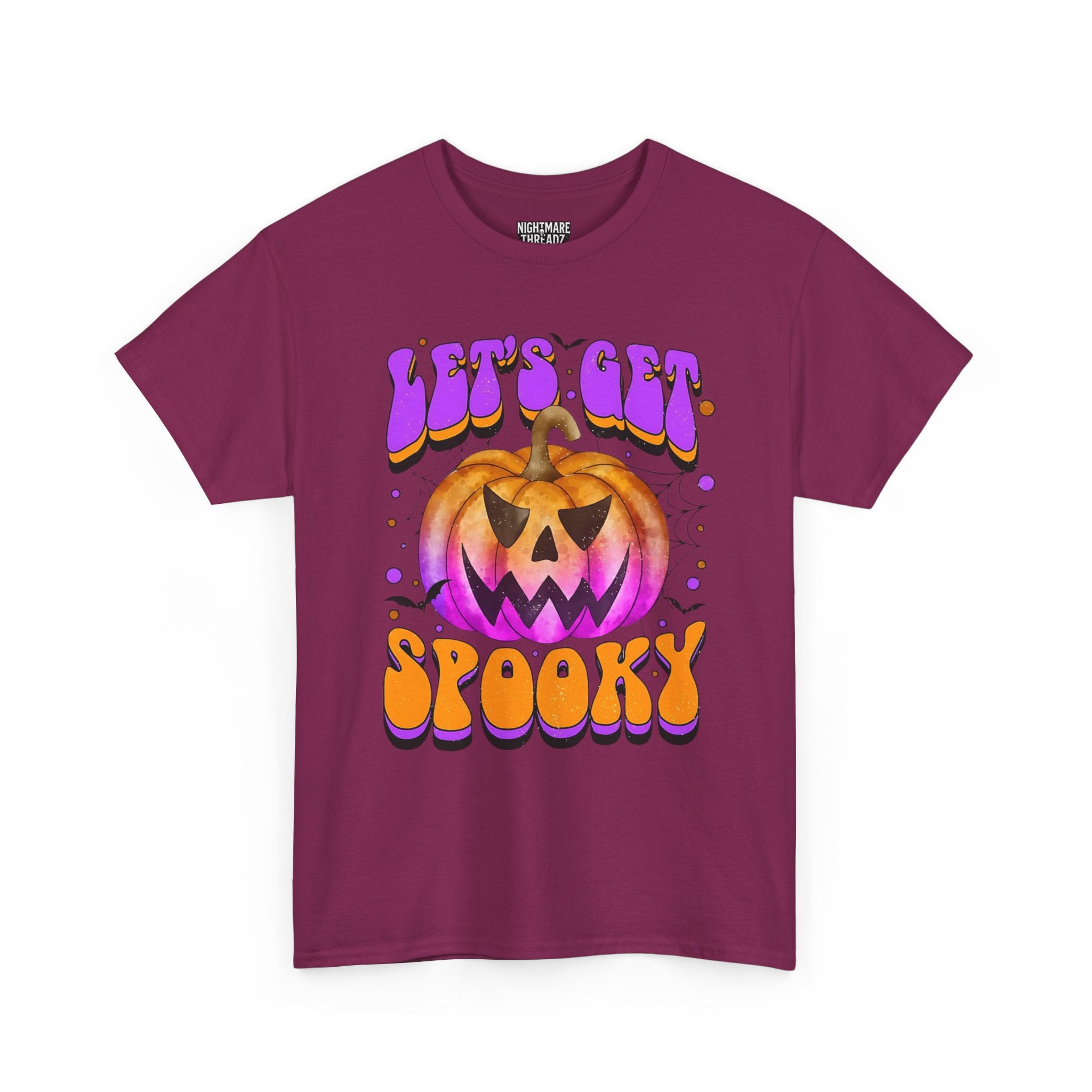 Halloween Spooky Pumpkin Tee, Unisex Cotton Shirt, Halloween Costume, Fall Festivities, Trick or Treat