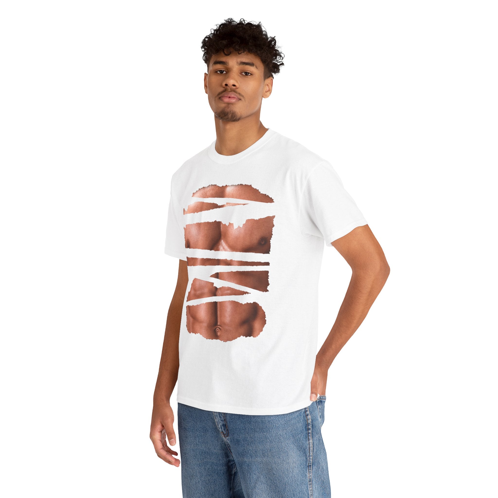 Shredded Abs Tee