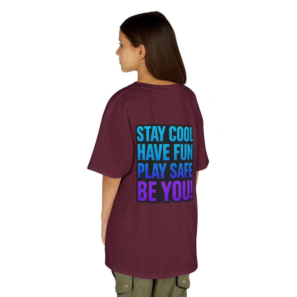 DJ KAT PAWS Purr-fectly Rad Kids Tee | Cool Apparel for Boys & Girls, Motivational Summer Wear & Playful Gift