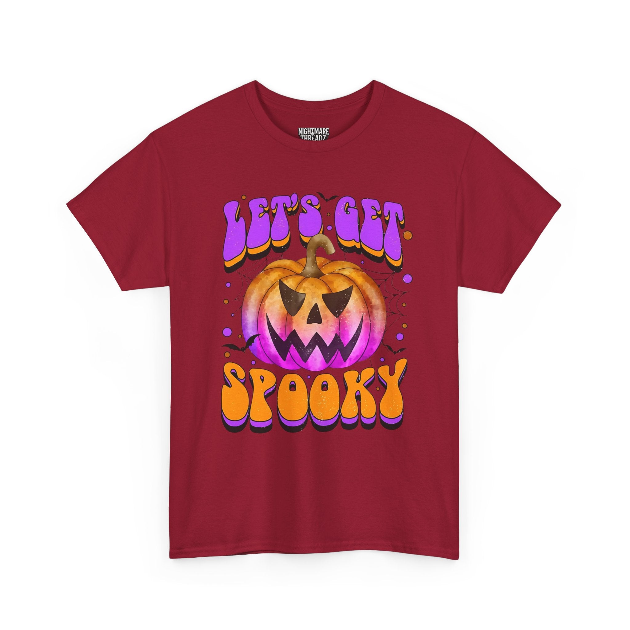 Halloween Spooky Pumpkin Tee, Unisex Cotton Shirt, Halloween Costume, Fall Festivities, Trick or Treat