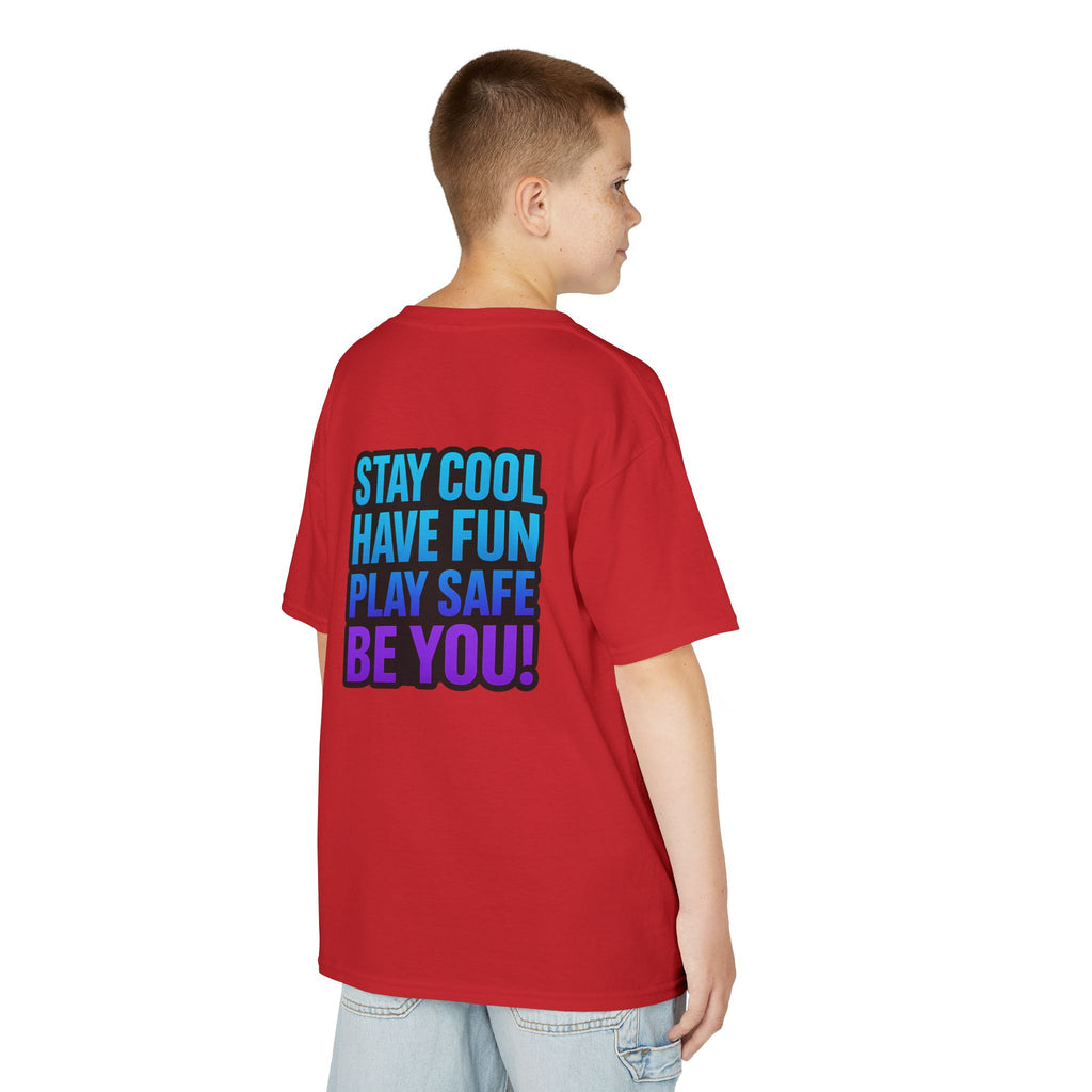 DJ KAT PAWS - Fun Skater Cat Design, Youth Summer T-Shirt, Cool Kids Apparel, Birthday Gift, Trendy Casual Wear