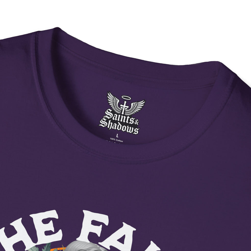 Saints and Shadows - The Faith Never Fail, Angelic Artwork Unisex Softstyle T-Shirt, Casual Wear