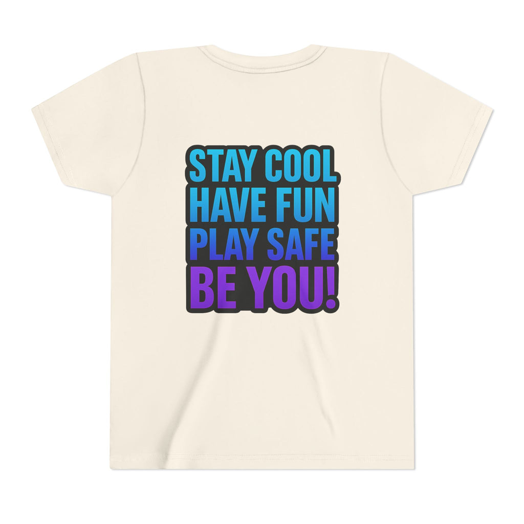 DJ KAT PAWS – Purr-fectly Rad Baseball Youth Tee | Fun Kids Graphic Shirt, Cool Cat Design, Perfect for Birthdays, Playdates & Sports Events