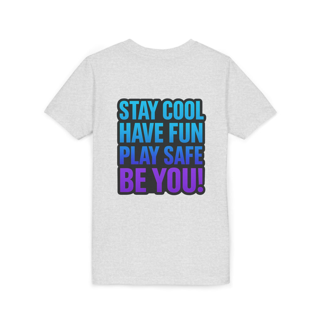 DJ KAT PAWS – Purr-fectly Rad Baseball Youth Tee | Fun Kids Graphic Shirt, Cool Cat Design, Perfect for Birthdays, Playdates & Sports Events