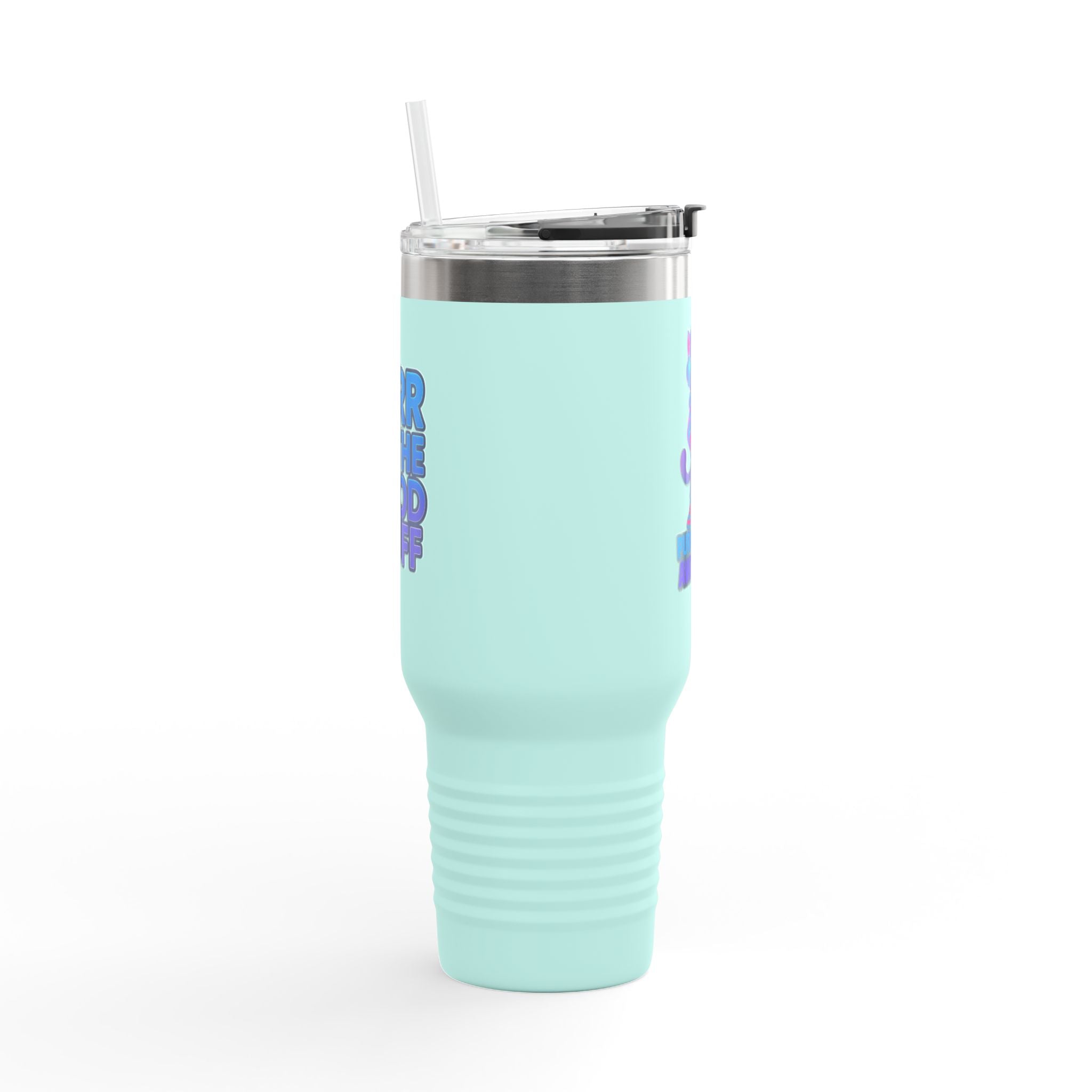 DJ KAT Paws - Purr-fectly Awesome Insulated Travel Mug, 40oz