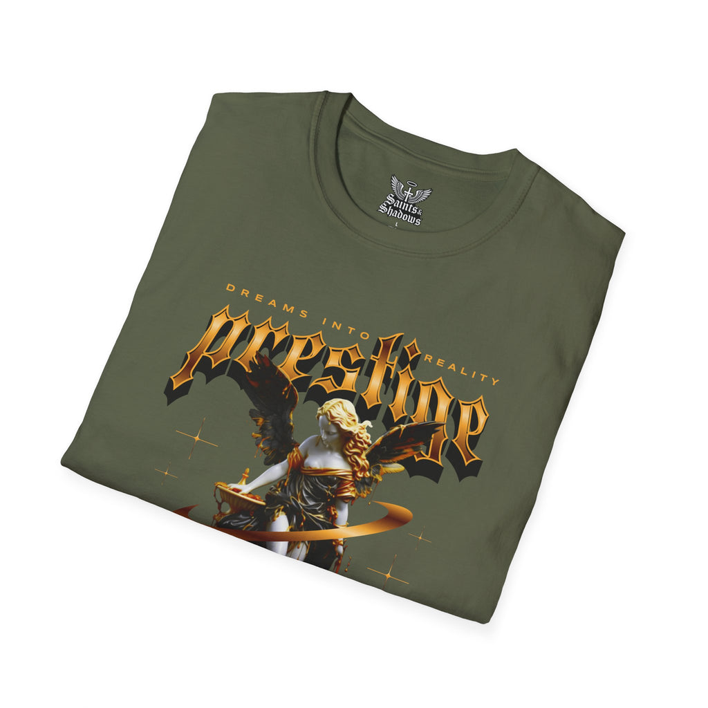Saints and Shadows - Prestige, Angelic Artwork Unisex Softstyle T-Shirt, Casual Wear