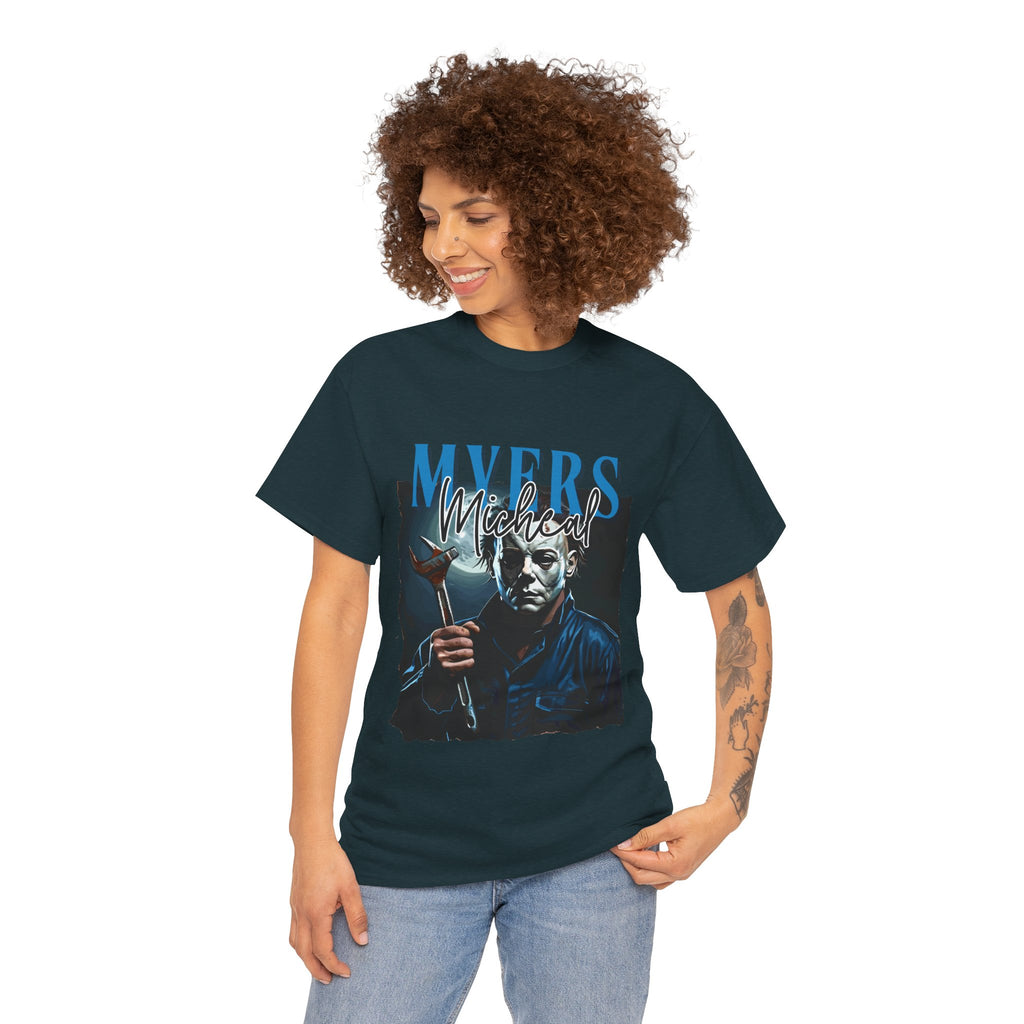 Michael Myers - Horror Graphic Tee, Unisex Cotton Shirt, Halloween Costume, Horror Movie Gift, Spooky T-Shirt, Horror Fan Apparel
