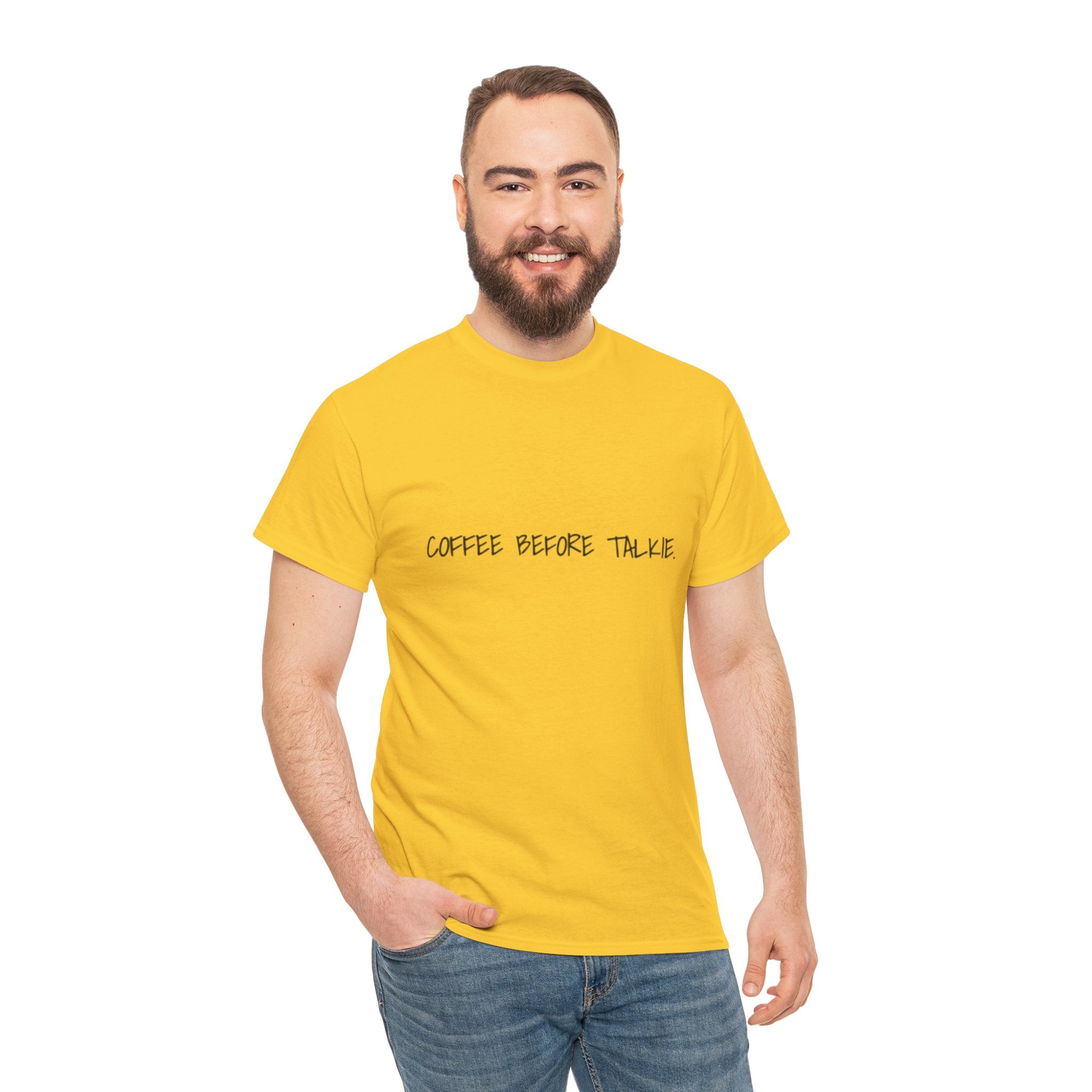 Coffee Before Talkie Unisex Tee - Light Colors