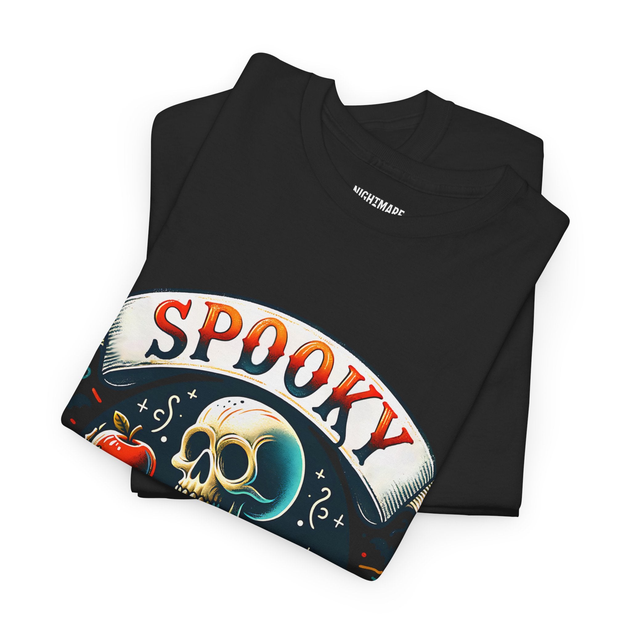 Spooky Teacher Tee, Halloween Shirt, Unisex Cotton T-Shirt, Funny Teacher Gift, Skeleton Design, Fall Apparel