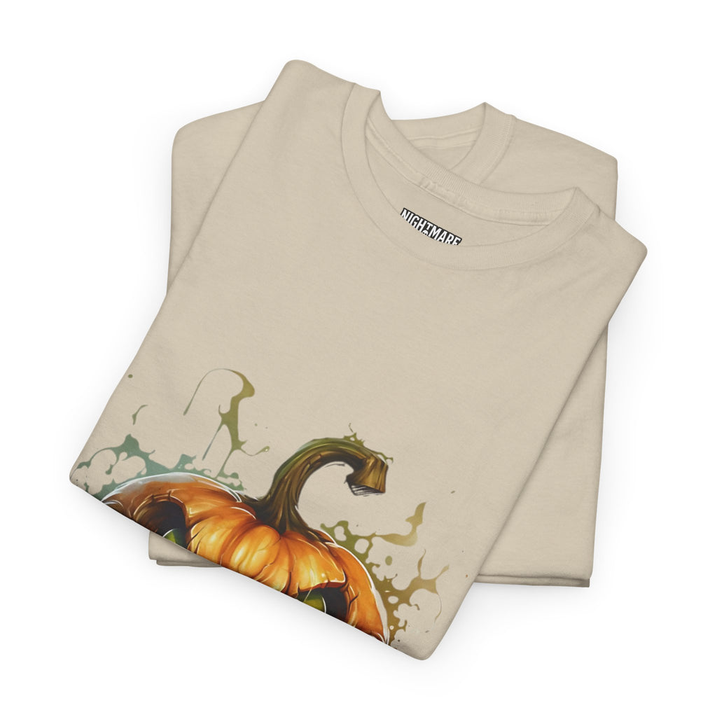 Spooky Pumpkin, Horror Graphic Tee, Unisex Cotton Shirt, Halloween Costume, Horror Movie Gift, Spooky T-Shirt, Horror Fan Apparel