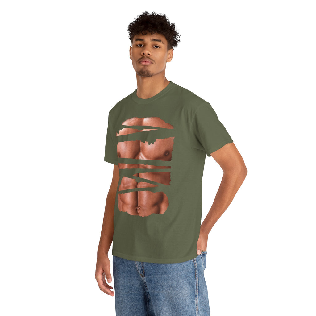 Shredded Abs Tee