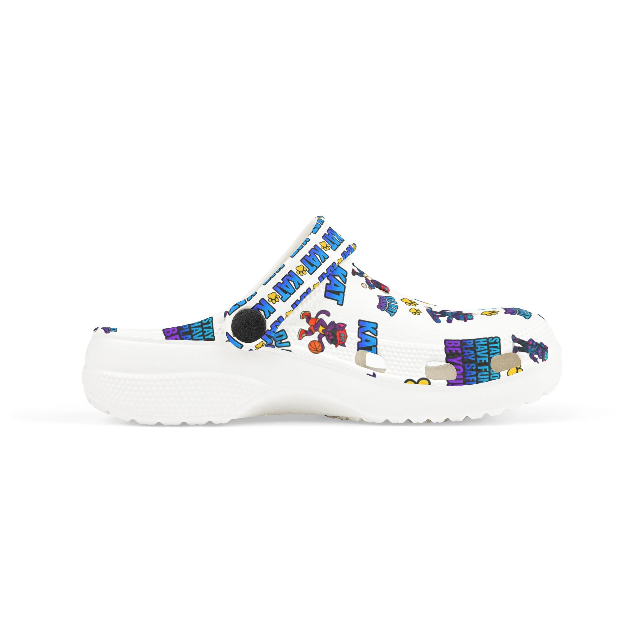 DJ Kat Paws Kids' Clogs | Fun EVA Foam Shoes for Playful Days, Summer Outfits, Birthday Gifts, Playtime Essentials