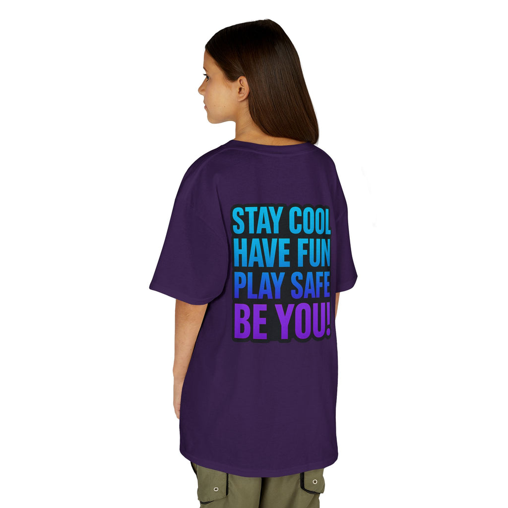 DJ KAT PAWS - Fun Skater Cat Design, Youth Summer T-Shirt, Cool Kids Apparel, Birthday Gift, Trendy Casual Wear