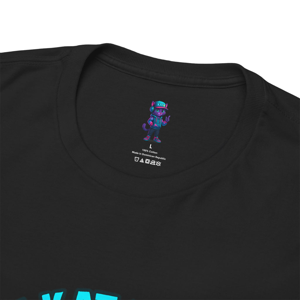 DJ KAT PAWS Surfing Fun T-Shirt | Stay Cool, Have Fun, Play Safe, Be You! | Fun Summer Tee, Gift for Cat Lovers, Beach Vibes