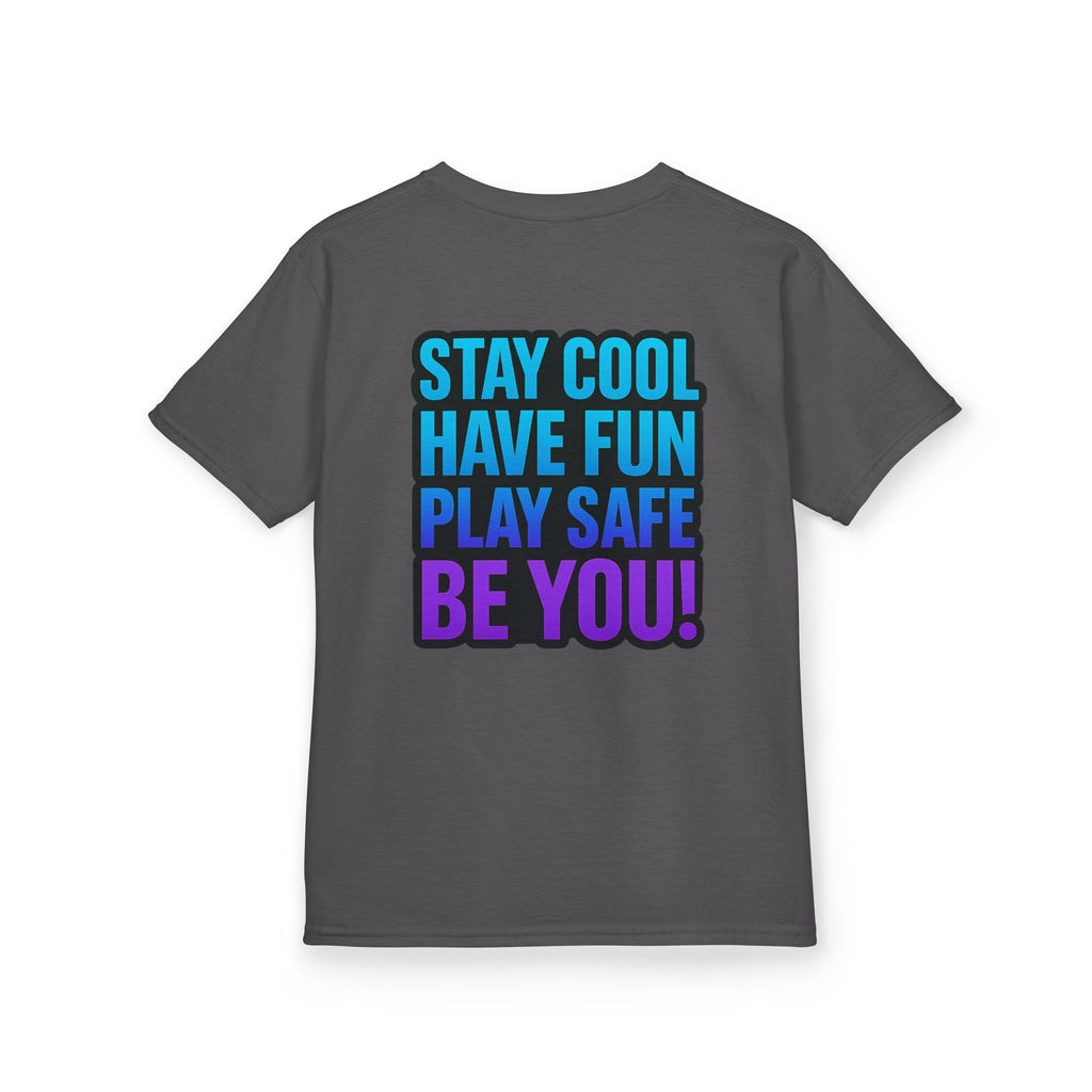 DJ KAT PAWS - Fun Skater Cat Design, Youth Summer T-Shirt, Cool Kids Apparel, Birthday Gift, Trendy Casual Wear