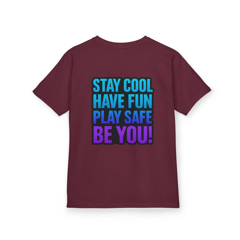 DJ KAT PAWS Purr-fectly Rad Kids Tee | Cool Apparel for Boys & Girls, Motivational Summer Wear & Playful Gift