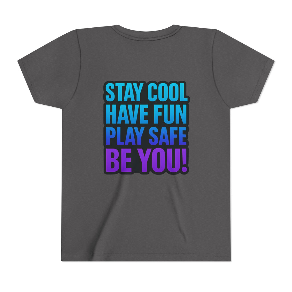 DJ KAT PAWS – Purr-fectly Rad Baseball Youth Tee | Fun Kids Graphic Shirt, Cool Cat Design, Perfect for Birthdays, Playdates & Sports Events