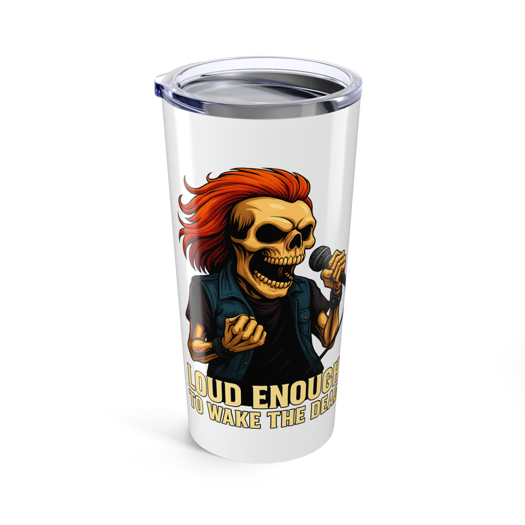 Bone Jams MC Bonez, 20oz Tumbler | Music Vibe Travel Mug for Music Lovers, Cool Drinkware & Party Gift
