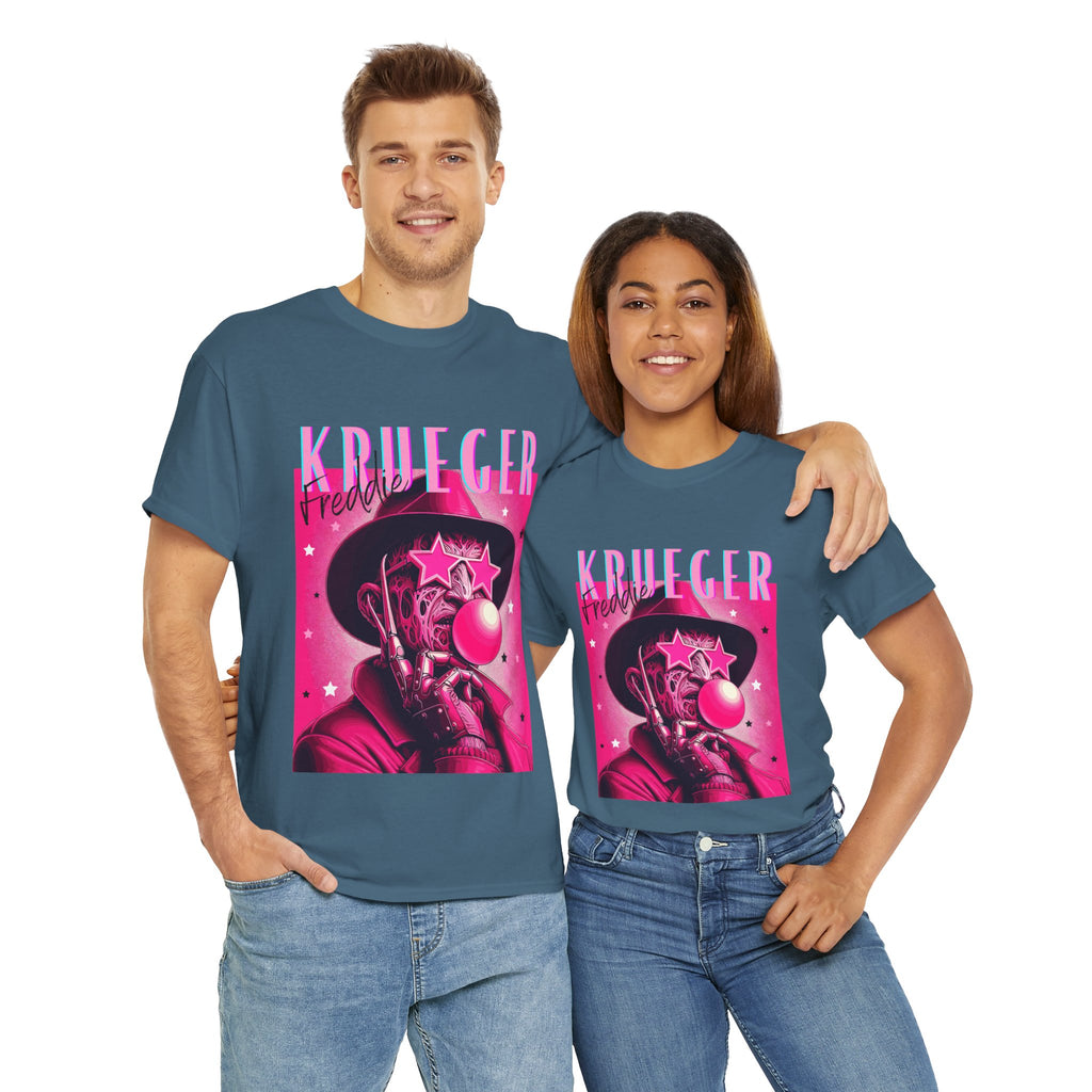 Freddie Kruger, Horror Graphic Tee, Unisex Cotton Shirt, Halloween Costume, Horror Movie Gift, Spooky T-Shirt, Horror Fan Apparel