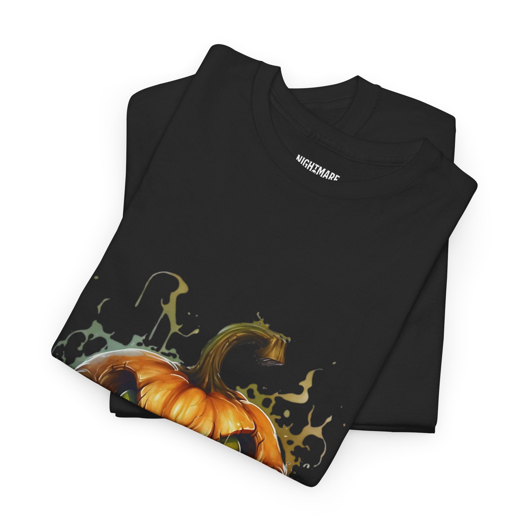 Spooky Pumpkin, Horror Graphic Tee, Unisex Cotton Shirt, Halloween Costume, Horror Movie Gift, Spooky T-Shirt, Horror Fan Apparel
