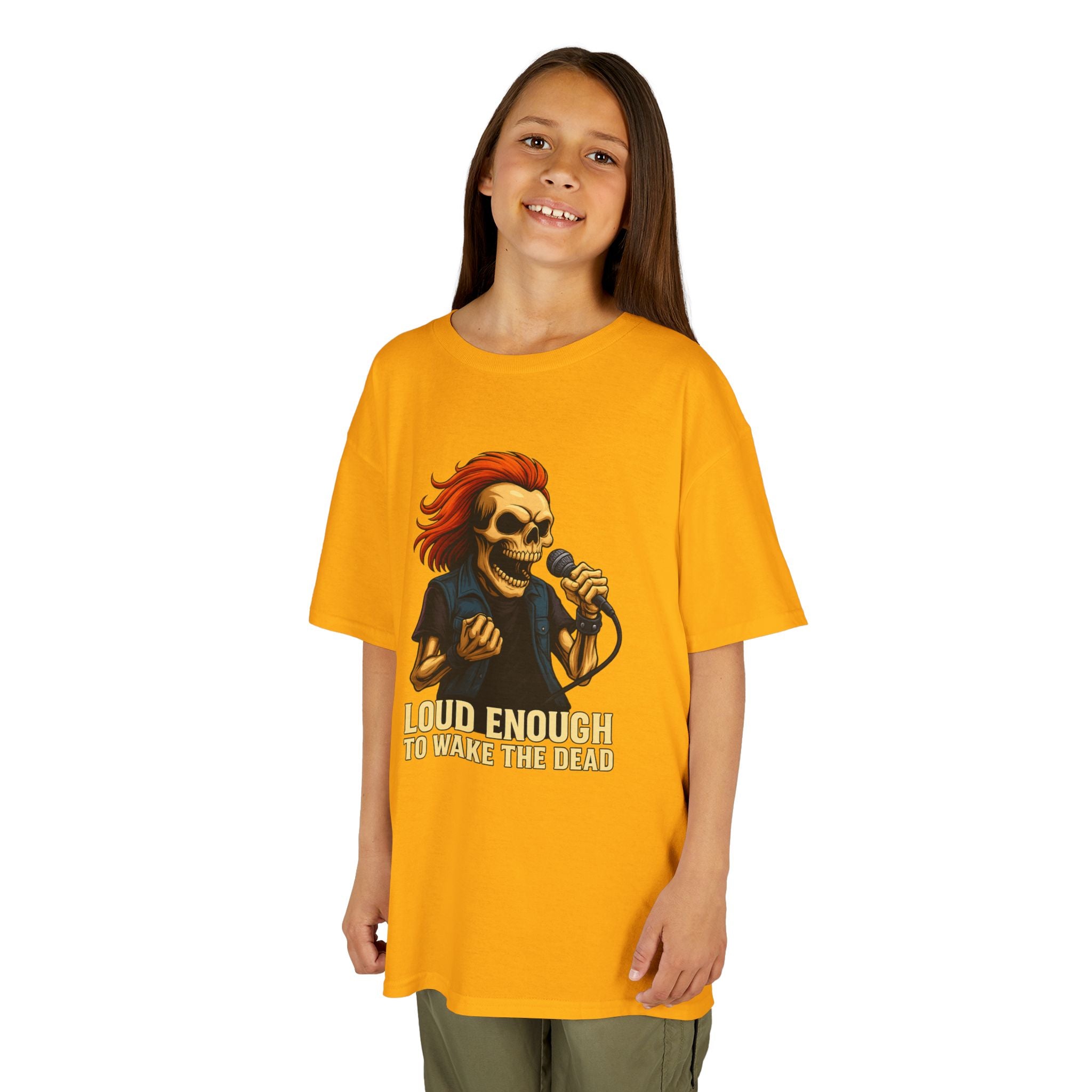 Bone Jams MC Bonez Kids Tee, Loud Enough  to Wake the Dead