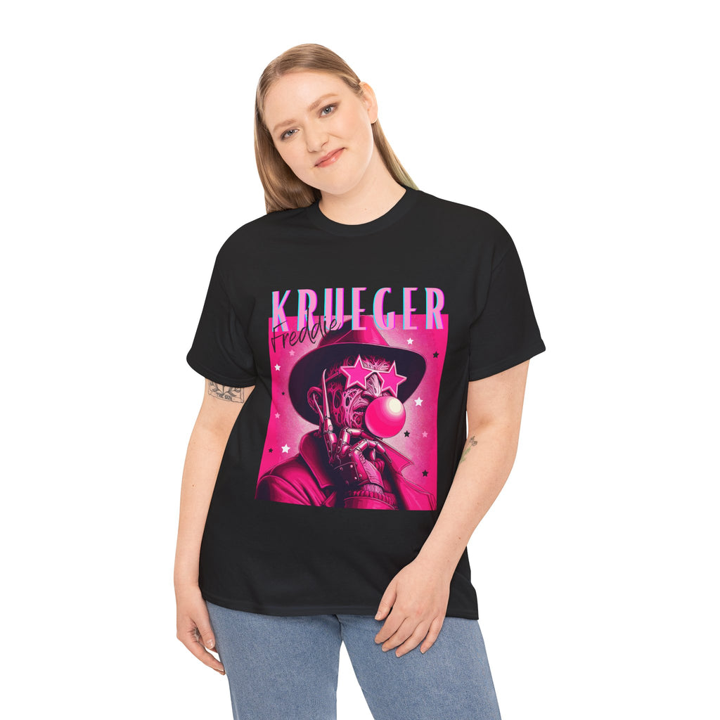 Freddie Kruger, Horror Graphic Tee, Unisex Cotton Shirt, Halloween Costume, Horror Movie Gift, Spooky T-Shirt, Horror Fan Apparel