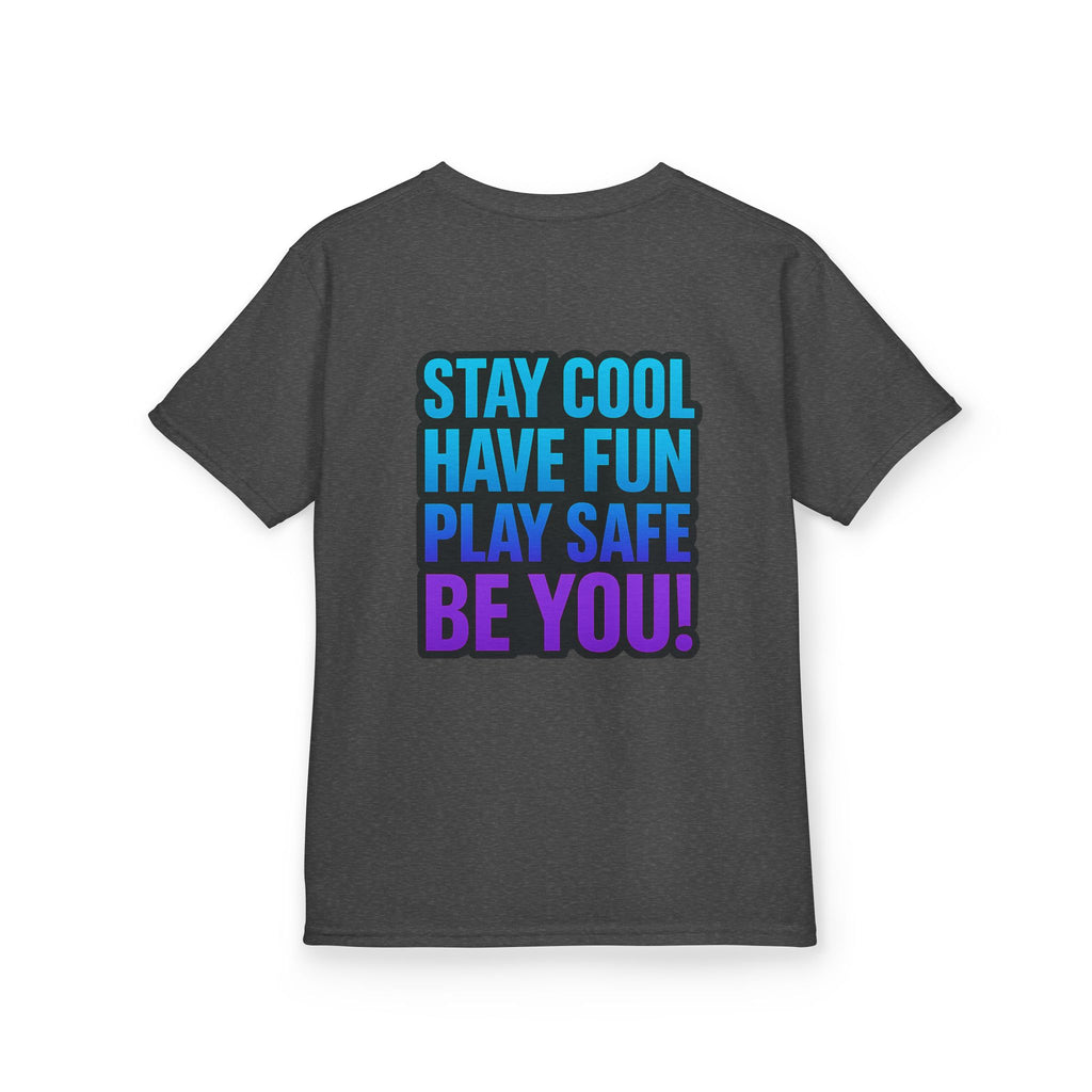 DJ KAT PAWS Purr-fectly Rad Kids Tee | Cool Apparel for Boys & Girls, Motivational Summer Wear & Playful Gift