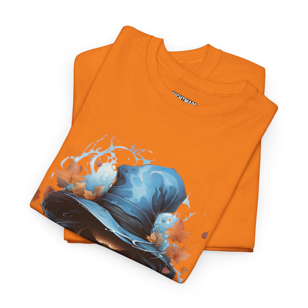 Skull Witch Unhappy Halloween Tee - Halloween Shirt, Spooky Tee, Pumpkin Shirt, Fall Apparel, Costume Top