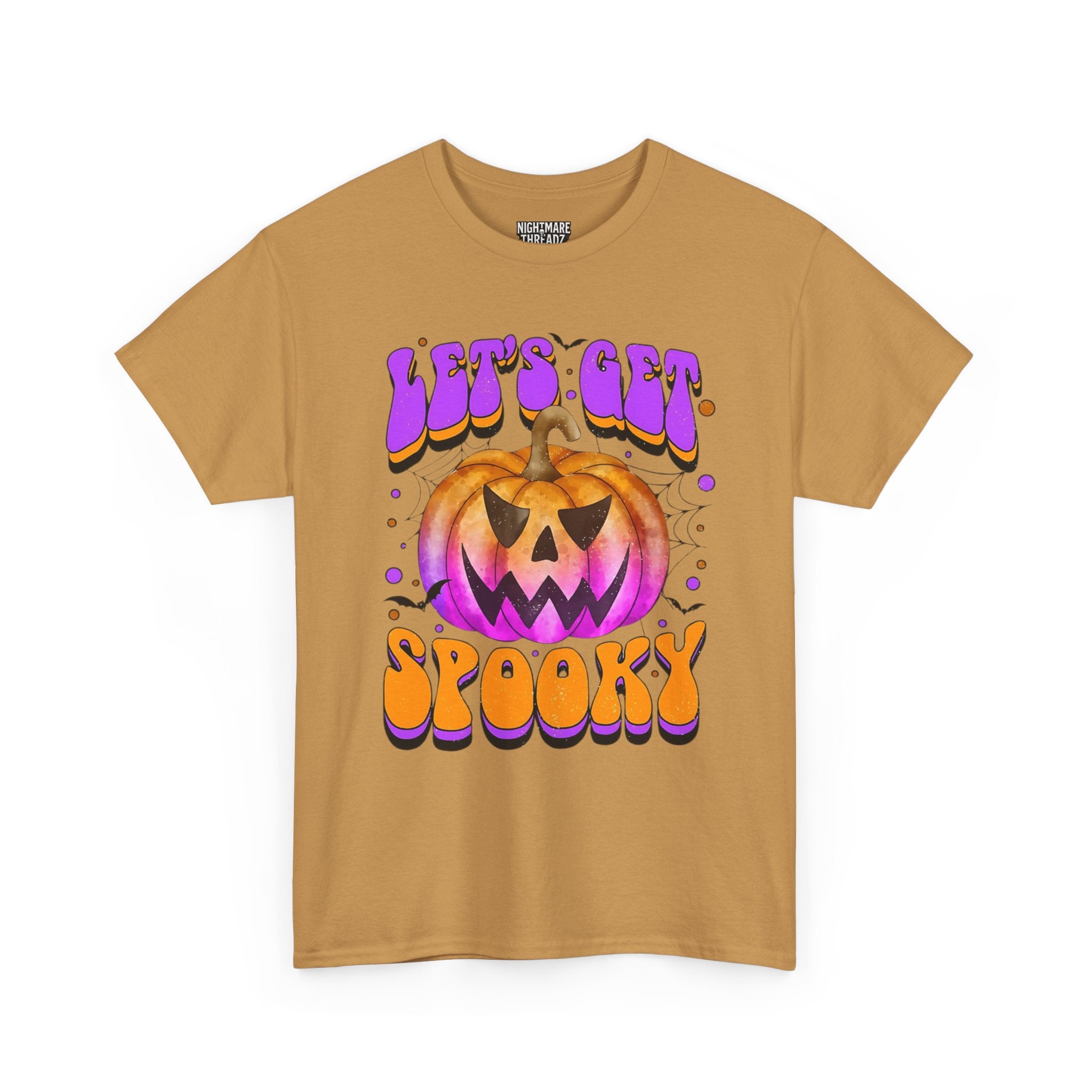 Halloween Spooky Pumpkin Tee, Unisex Cotton Shirt, Halloween Costume, Fall Festivities, Trick or Treat