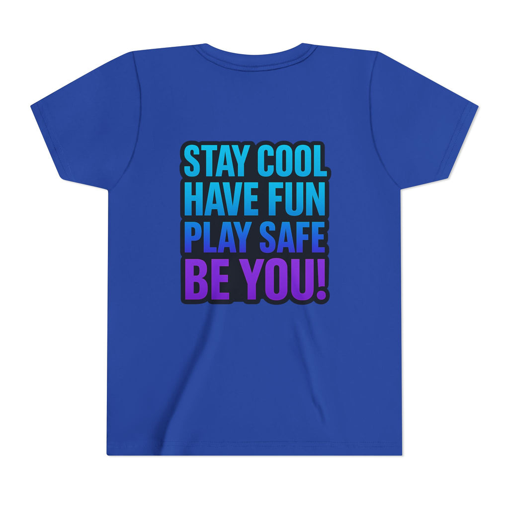 DJ KAT PAWS – Purr-fectly Rad Baseball Youth Tee | Fun Kids Graphic Shirt, Cool Cat Design, Perfect for Birthdays, Playdates & Sports Events
