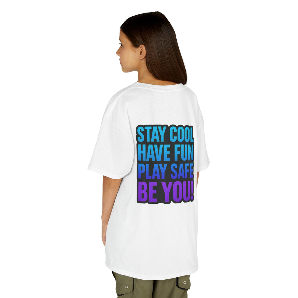 DJ KAT PAWS Purr-fectly Rad Kids Tee | Cool Apparel for Boys & Girls, Motivational Summer Wear & Playful Gift