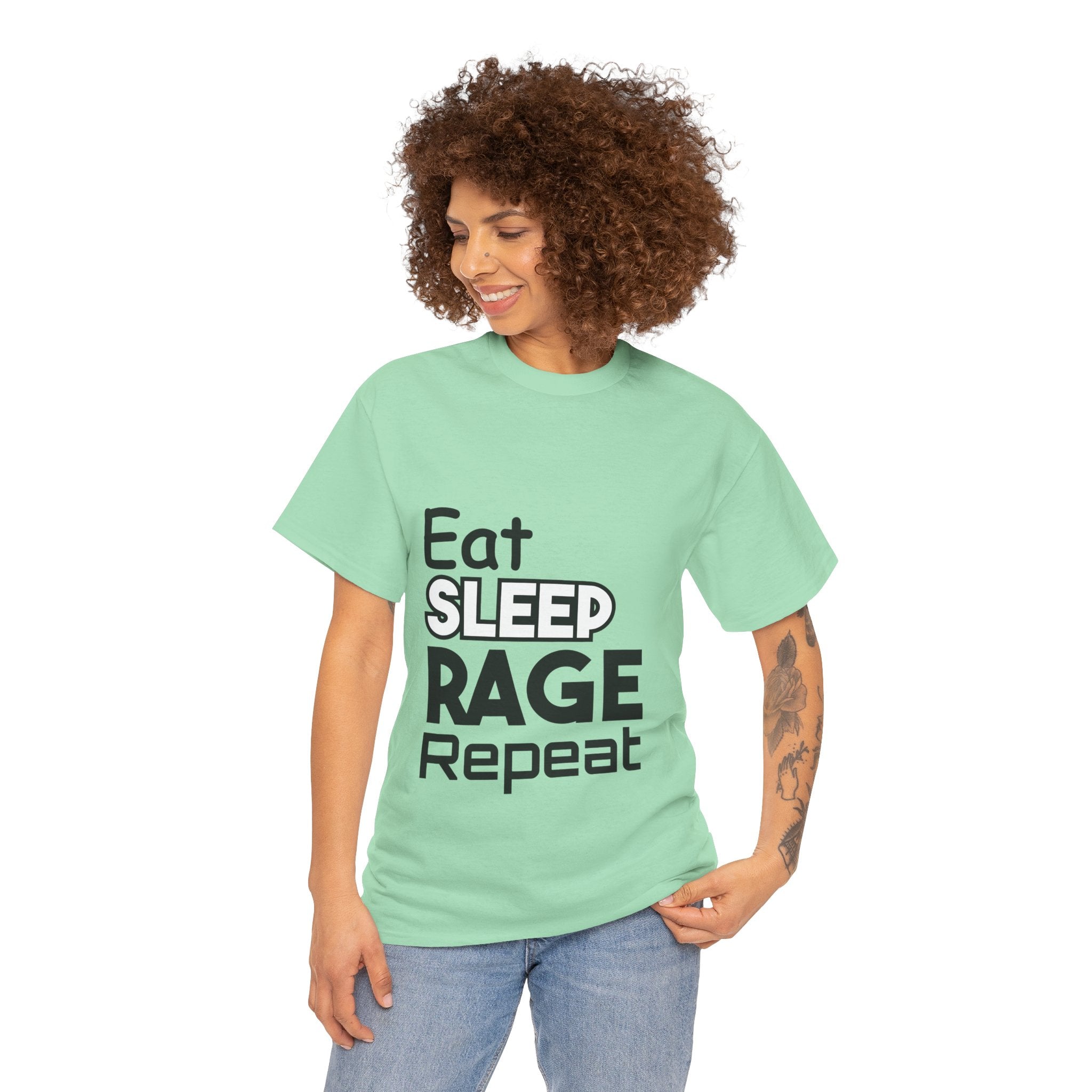 Eat Sleep Rage Repeat Tee
