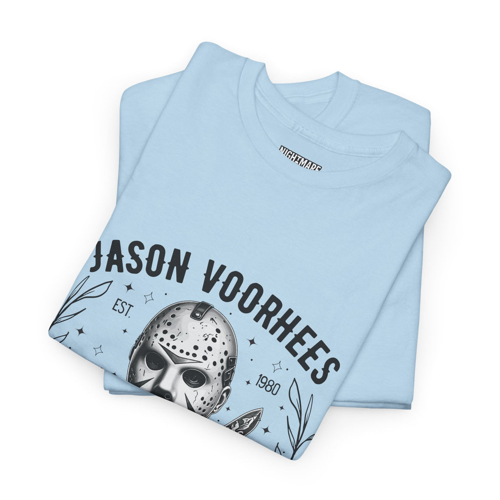 Jason Voorhees 'Hide and Seek Champion'  - Horror Graphic Tee, Unisex Cotton Shirt, Halloween Costume, Horror Movie Gift, Spooky T-Shirt, Horror Fan Apparel