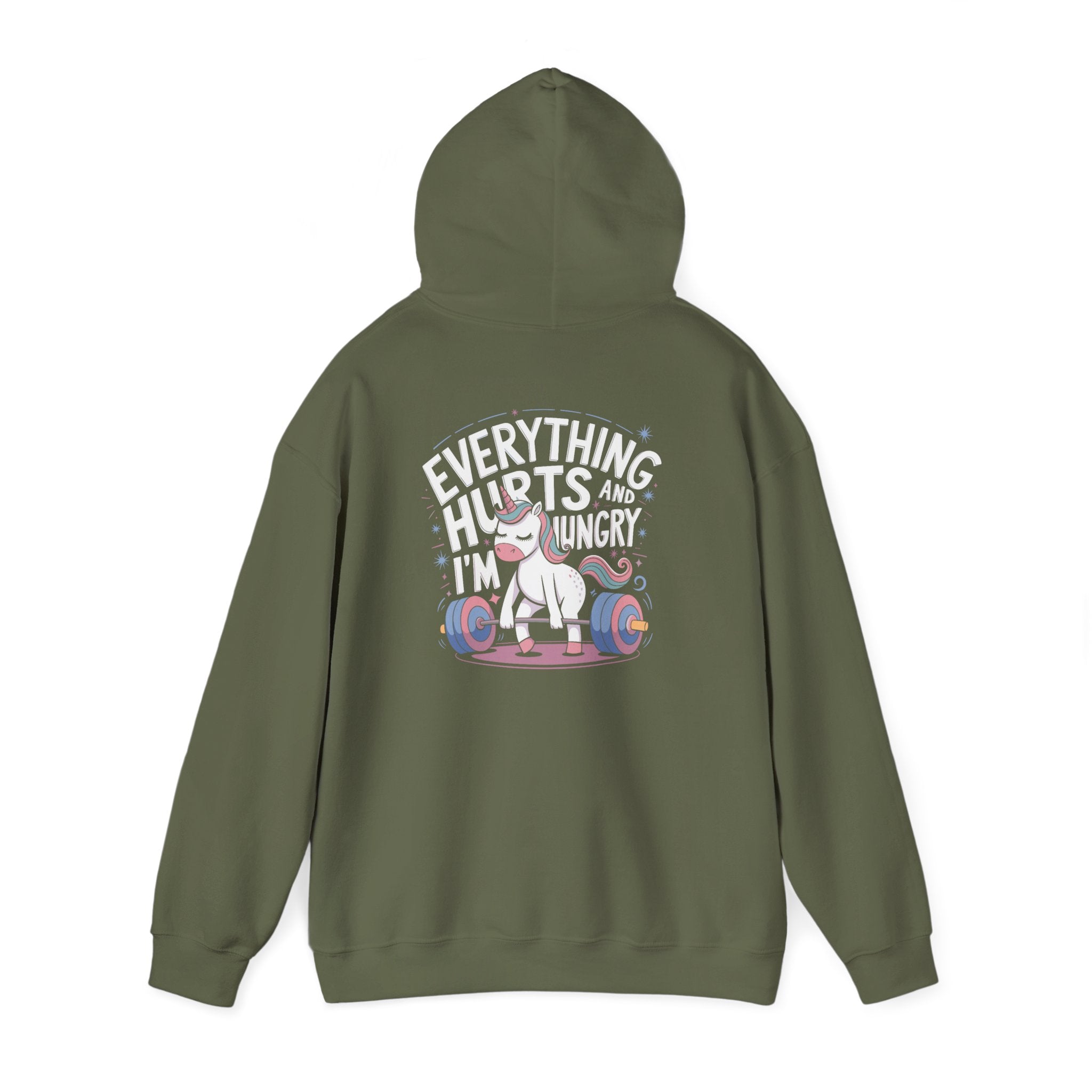Everything Hurts, Everyday Grind Sweatshirt for Fitness Enthusiasts, Gym Hoodie, Workout Gear, Gift for Gym Lovers