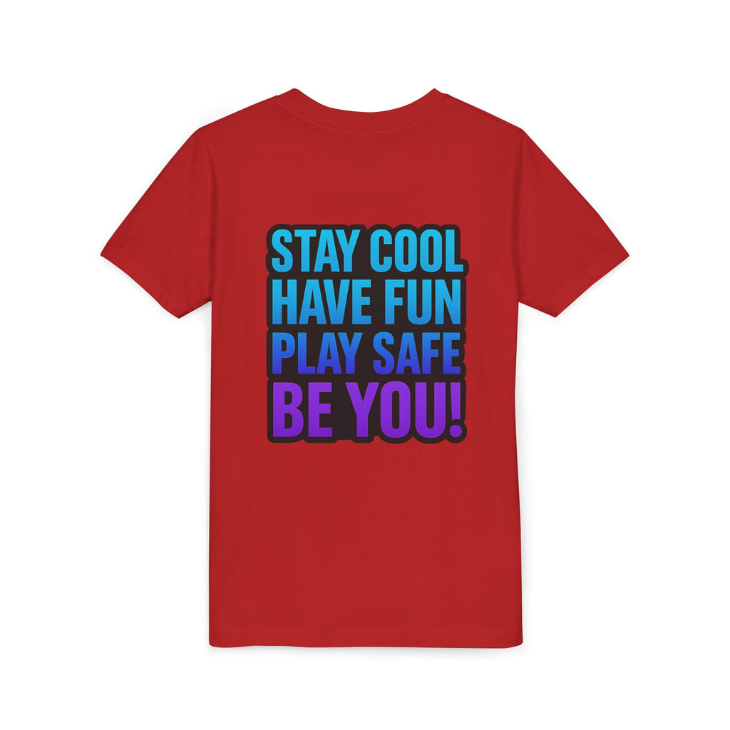 DJ KAT PAWS – Purr-fectly Rad Baseball Youth Tee | Fun Kids Graphic Shirt, Cool Cat Design, Perfect for Birthdays, Playdates & Sports Events