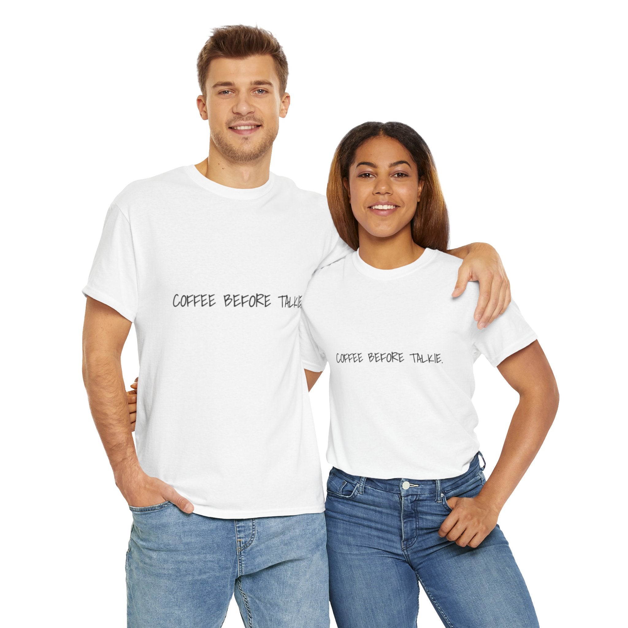 Coffee Before Talkie Unisex Tee - Light Colors