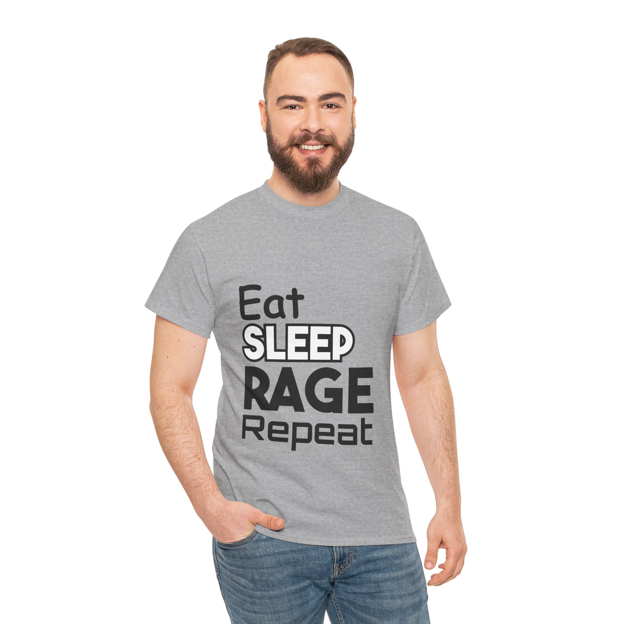 Eat Sleep Rage Repeat Tee
