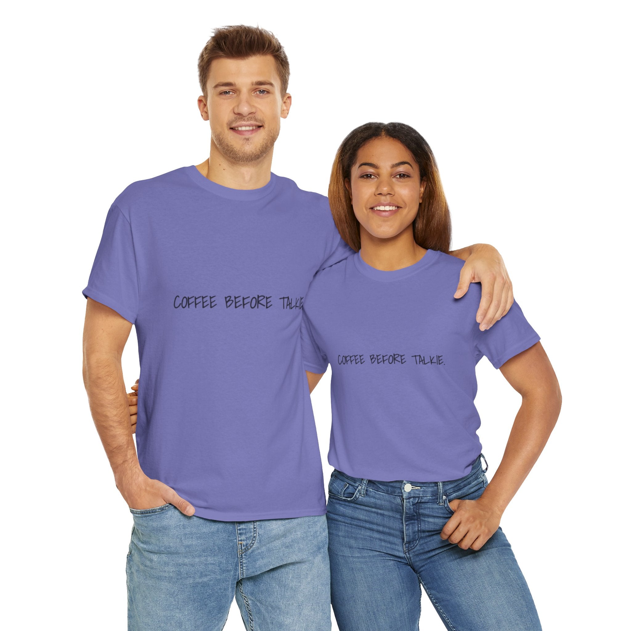 Coffee Before Talkie Unisex Tee - Light Colors