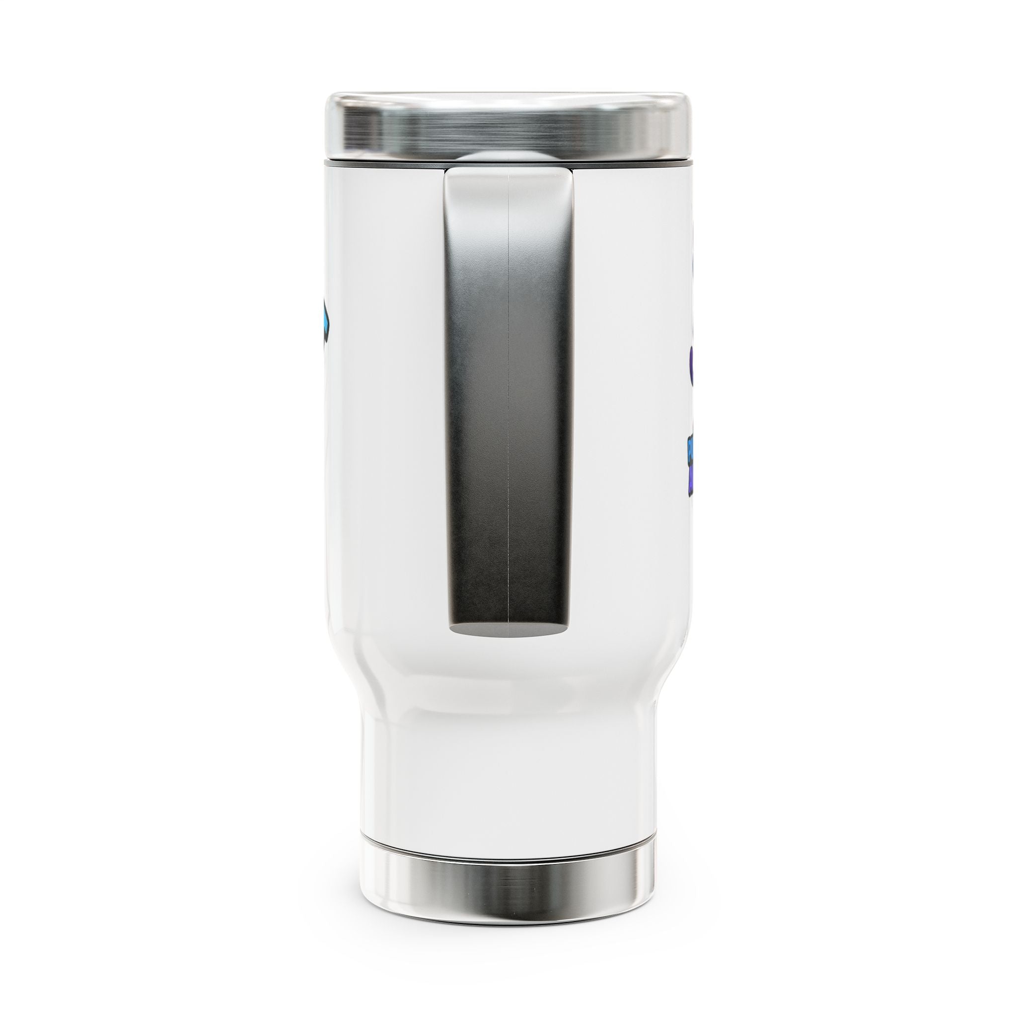 DJ KAT PAWS - Purr-fectly Awesome Travel Mug | Stylish 14oz Stainless Steel Cup, Perfect for Cat Lovers, Musicians, Gifts, Everyday Use