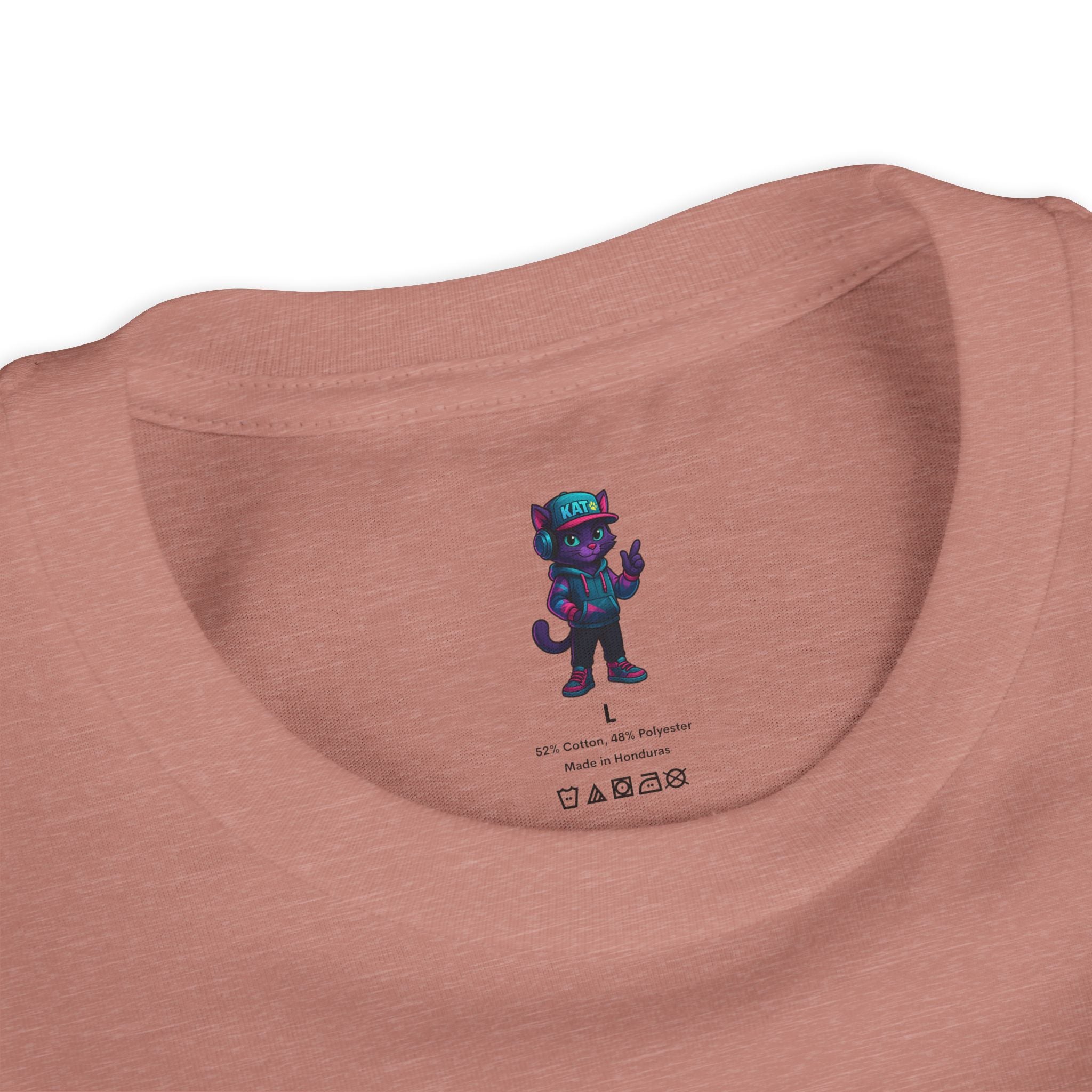 DJ KAT PAWS Paw-sitively Shredding, Skateboarding Youth Tee | Fun Summer Shirt, Motivational Kids T-Shirt, Birthday Gift for Boys & Girls