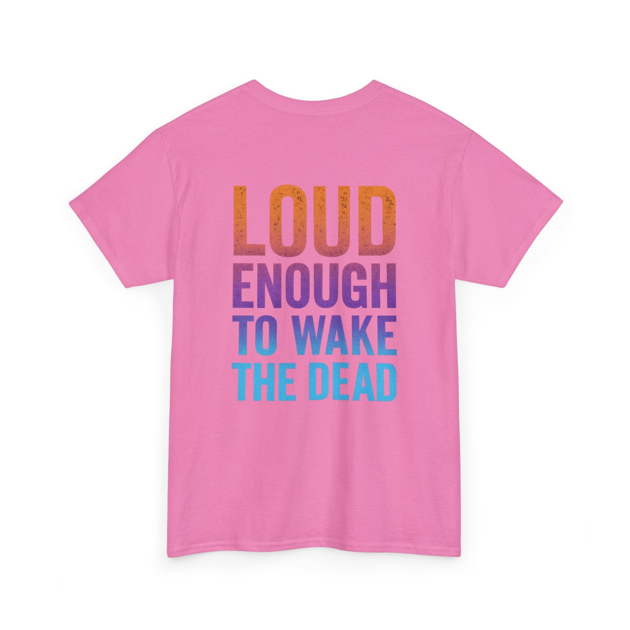 Bone Jams Rockin’ Skeleton, Tee | Loud Enough to Wake the Dead | Unisex Cotton Shirt for Music Lovers, Concerts, Halloween, Gifts