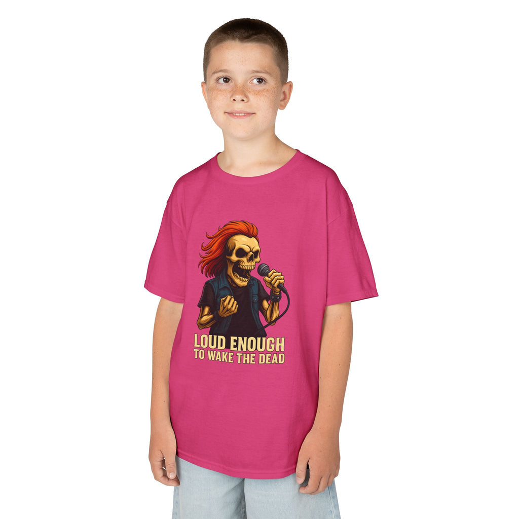 Bone Jams MC Bonez Kids Tee, Loud Enough  to Wake the Dead