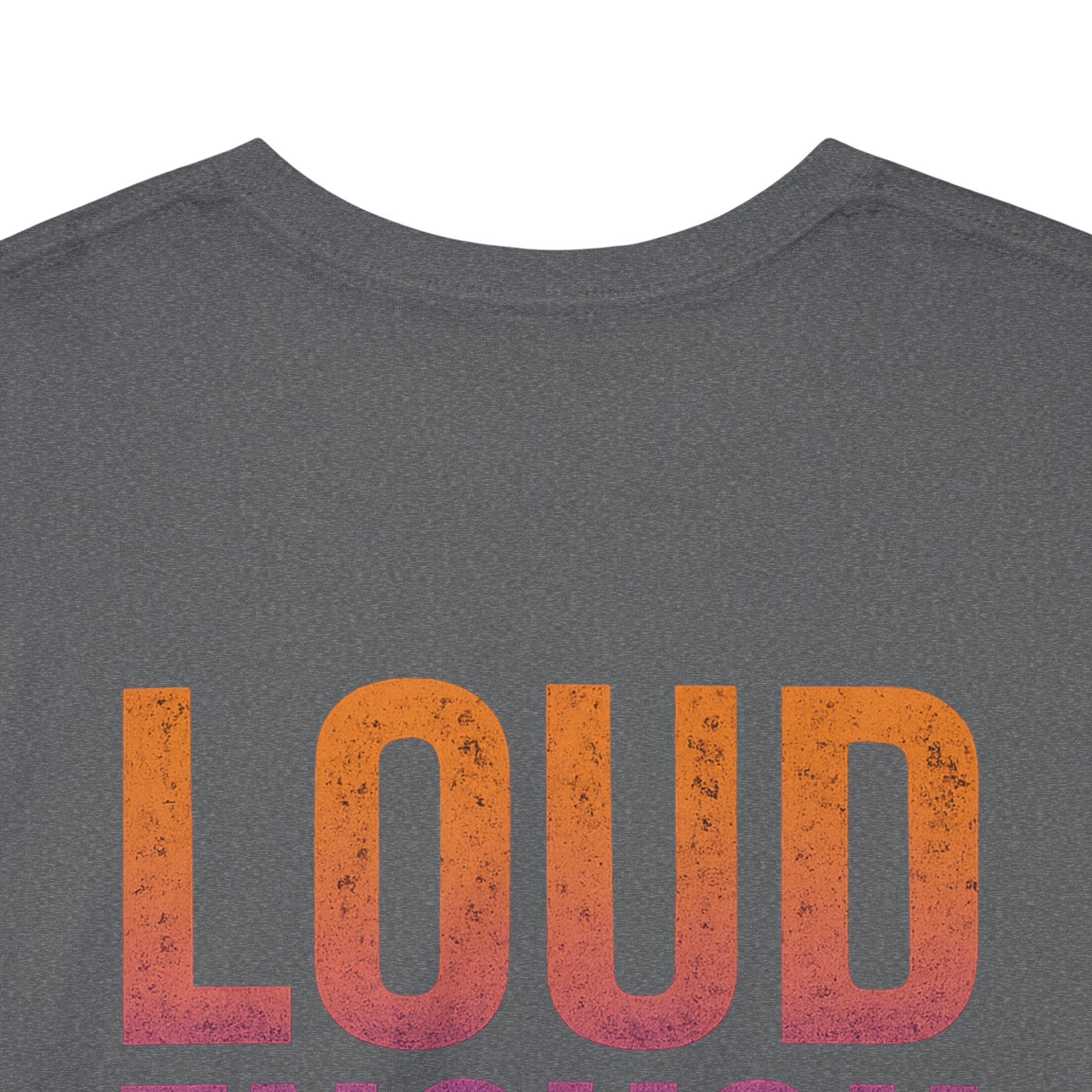 Bone Jams Rockin’ Skeleton, Tee | Loud Enough to Wake the Dead | Unisex Cotton Shirt for Music Lovers, Concerts, Halloween, Gifts