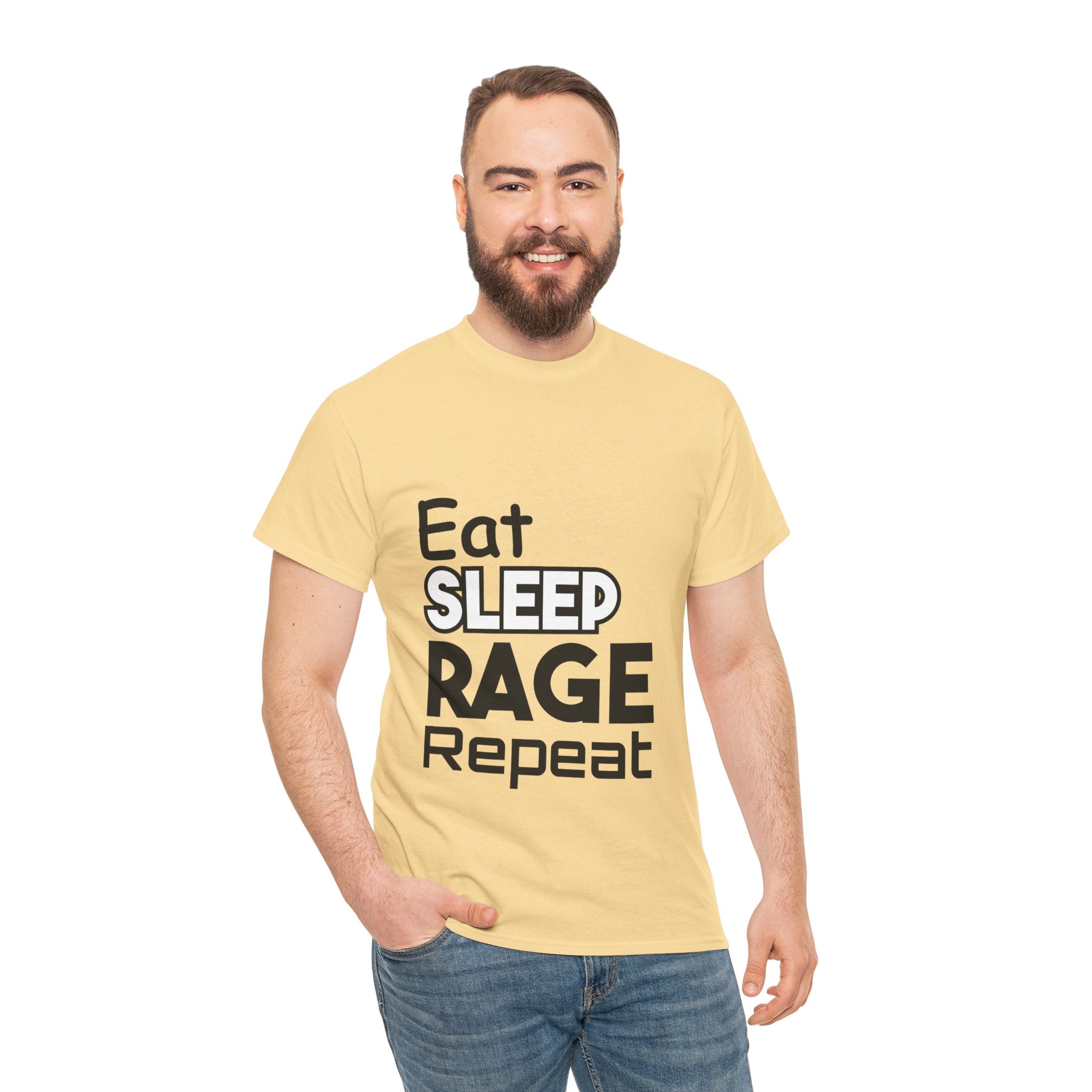 Eat Sleep Rage Repeat Tee