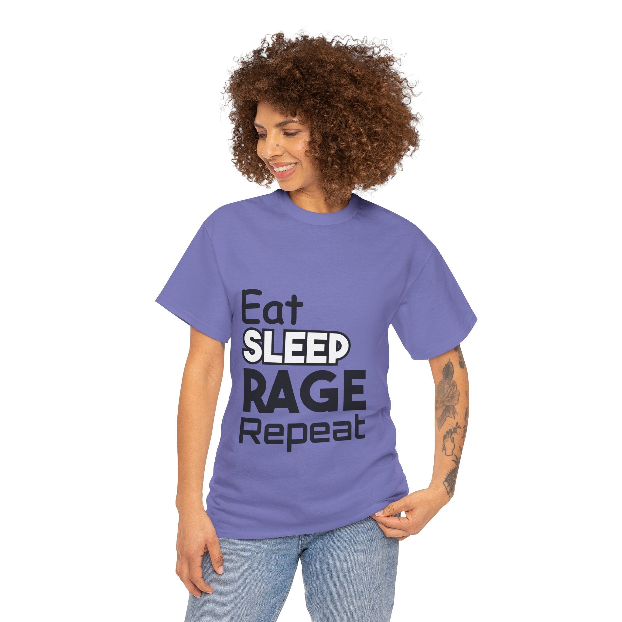 Eat Sleep Rage Repeat Tee