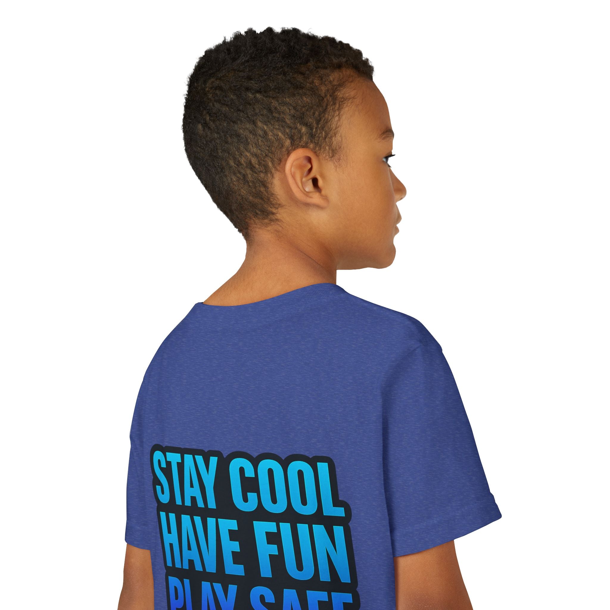 DJ KAT PAWS Paw-sitively Shredding, Skateboarding Youth Tee | Fun Summer Shirt, Motivational Kids T-Shirt, Birthday Gift for Boys & Girls