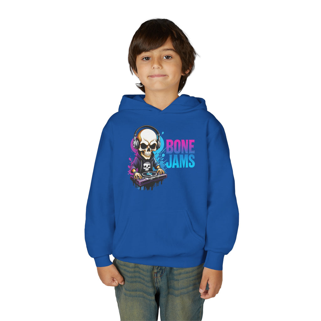 Bone Jams MC Bonez, Kids Hoodie Skull DJ