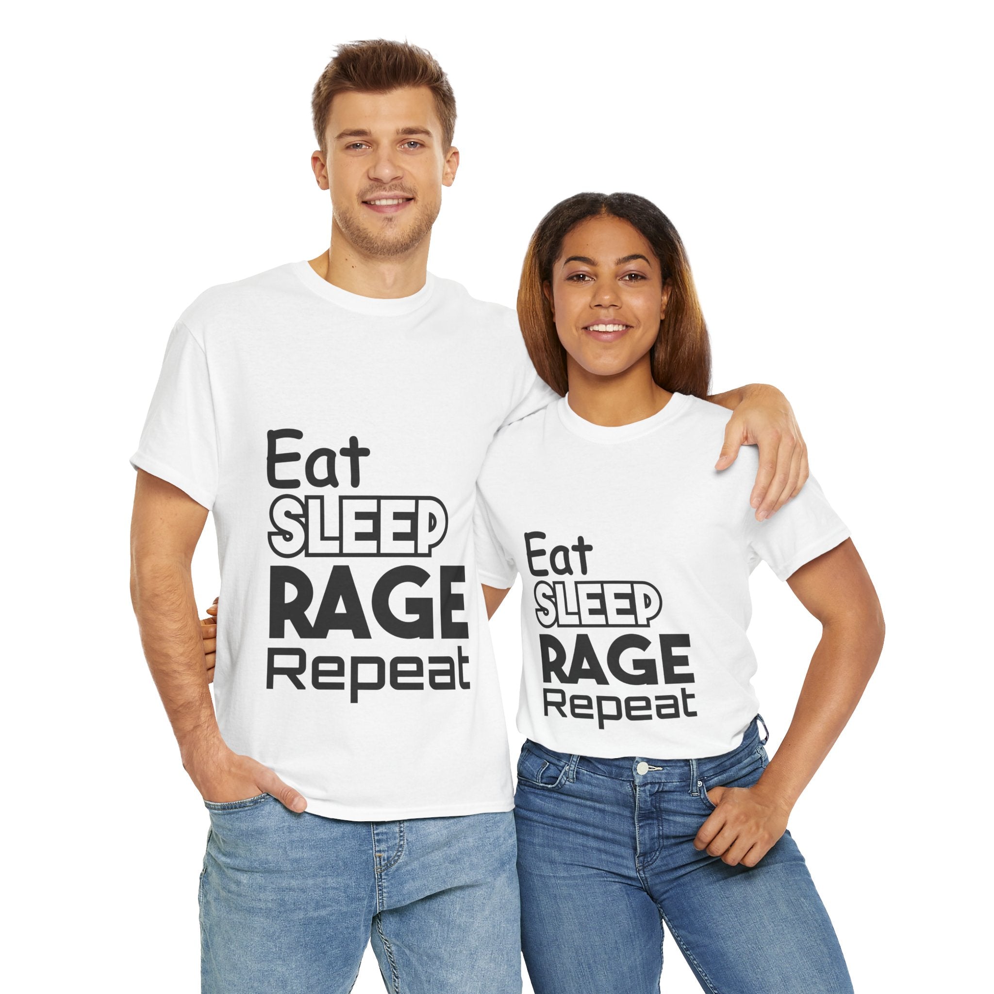 Eat Sleep Rage Repeat Tee